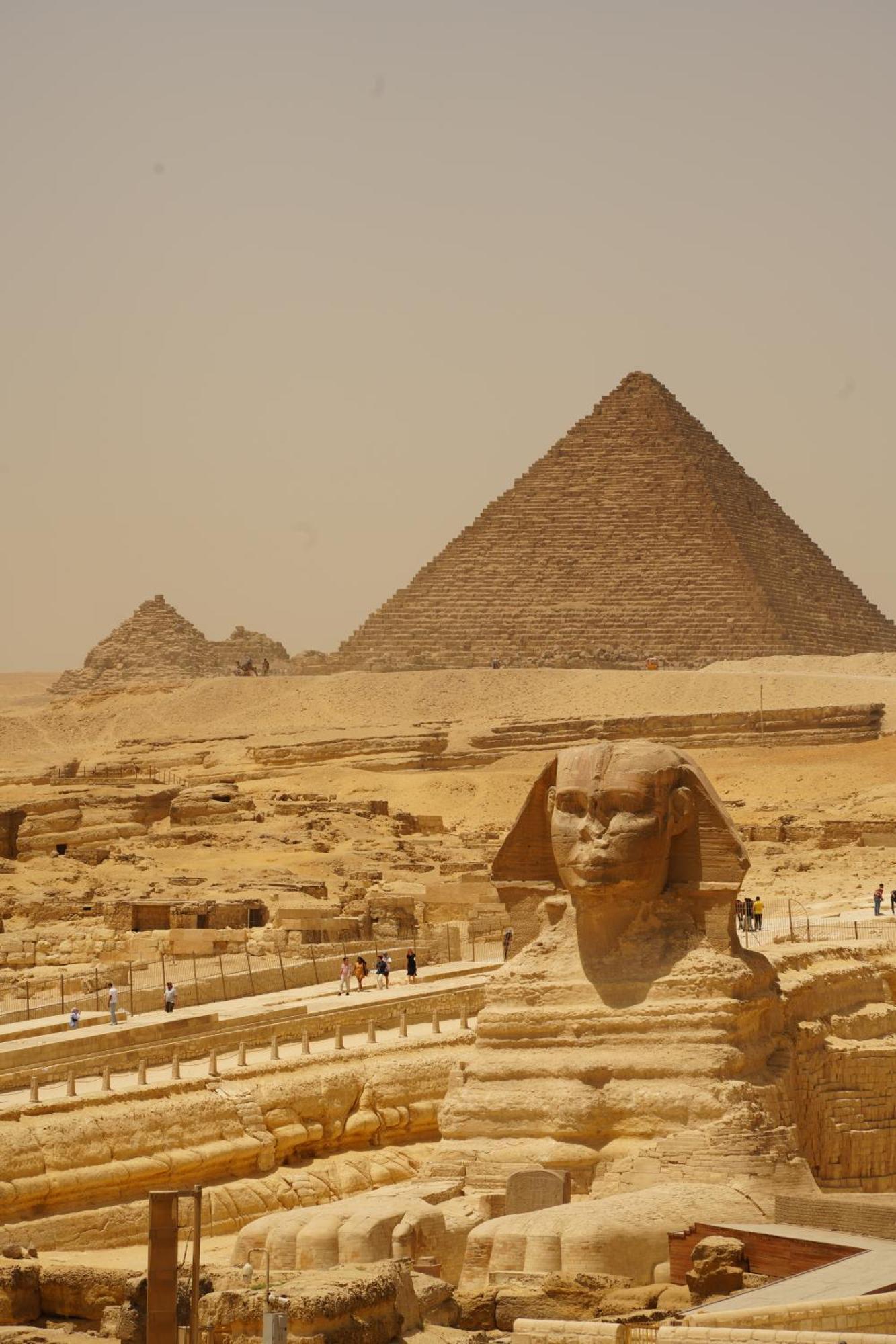 Seven Pyramids Panoramic View Inn Kafret el-Gabal Exterior foto